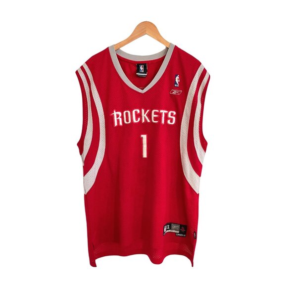 Reebok Other - Vintage Reebok NBA Jersey Men XL Length+2 Houston Rockets Tracy McGrady